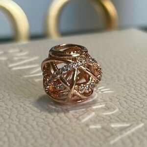 Pandora Rose Gold Galaxy CZ Charm